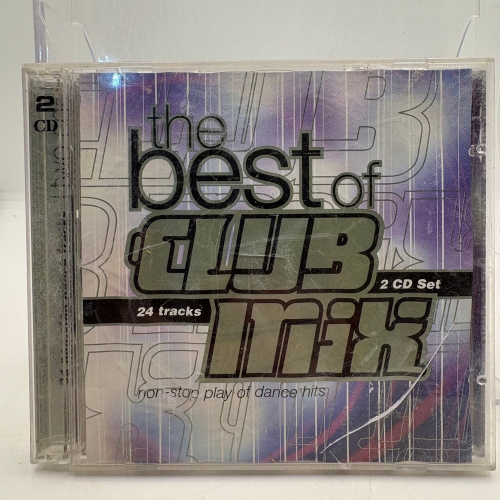 The Best of Club Mix 2 CD Set 24 Tracks Dance Hits BMG K-tel 2000 DRC12657